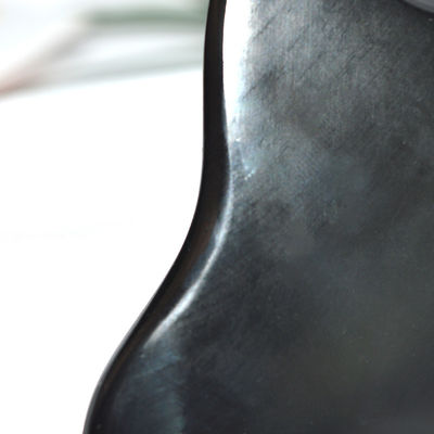 Cabeza de masaje del cuero cabelludo Guasha herramienta Jade Gua Sha Piedra con naturaleza Negro Bianstone Cara Propiedades de Guasha