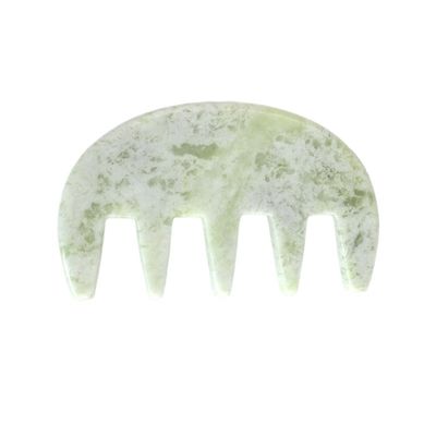 Masaje muscular 100% natural Xiuyan Jade Gua Sha raspado peine Guasha piedra masaje facial cuerpo Spa cuidado de la piel herramienta de belleza