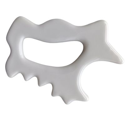 Masajeador corporal y facial para 2024 Herramienta de Gua Sha de cerámica Guasha Piedra Cuidado de la piel Spa Facial