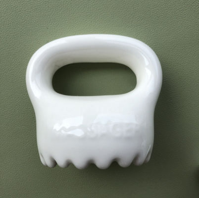 Cepillo de masaje para el cuero cabelludo de cerámica blanca para masajeador de cabeza y equipo de masaje corporal herramienta de relajación de atención médica 2024