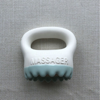 Equipo de masaje corporal 2024 Cerámica Blanca Gua Sha Raspador de Masaje Cepillo para Cuero Cabelludo Peinado Terapia de la Cabeza y Herramienta de Belleza Facial