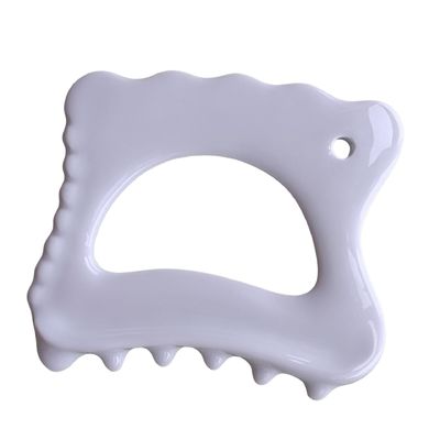 Elevación facial y masaje corporal con herramienta de cerámica Gua Sha herramienta de rejuvenecimiento de la piel Spa