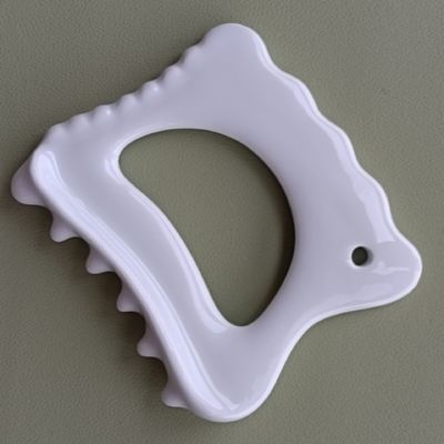 Elevación facial y masaje corporal con herramienta de cerámica Gua Sha herramienta de rejuvenecimiento de la piel Spa