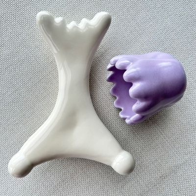Logotipo personalizado DisponibleD Masajeador de músculos del cuerpo Cerámica Gua Sha Herramienta de masaje para el cuidado personal de la piel