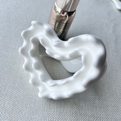 Herramienta de masaje para el drenaje linfático con masaje muscular de material cerámico