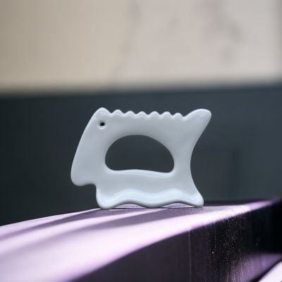 Cerámica Gua Sha herramienta facial tabla de raspado para diseño popular cuerpo de arcilla blanca masajista Guasha