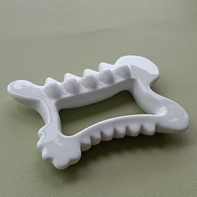 Todo el cuerpo músculo relajante de cerámica Gua Sha herramienta de masaje para la cara y el cuerpo acupuntura presión mejora de la belleza