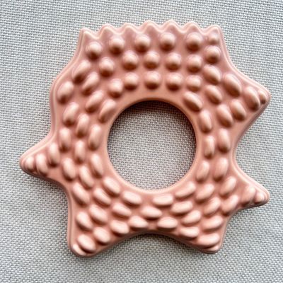 Masajeador Facial Spa Forma de Estrella Rosa Tamaño Grande Tabla de Masaje Cerámica Gua Sha con Logotipo Personalizado Disponible