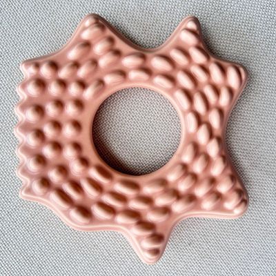 Masajeador Facial Spa Forma de Estrella Rosa Tamaño Grande Tabla de Masaje Cerámica Gua Sha con Logotipo Personalizado Disponible