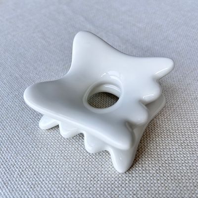 Equipo de masaje corporal Mini Cerámica Gua Sha Tableta de masaje para drenaje linfático y belleza facial Spa de cuidado de la piel