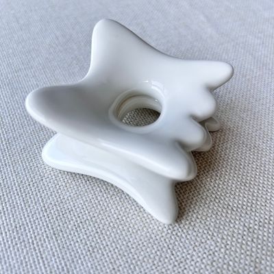 Equipo de masaje corporal Mini Cerámica Gua Sha Tableta de masaje para drenaje linfático y belleza facial Spa de cuidado de la piel