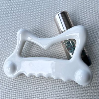 Herramienta de masaje cerámica Gua Sha para masajeador facial Cuerpo Cuidado de la piel propio Spa Equipo de belleza de estiramiento facial
