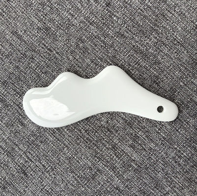 Logotipo personalizado disponible en forma de nube Cerámica Gua Sha Piedra para estiramiento facial Equipo de belleza