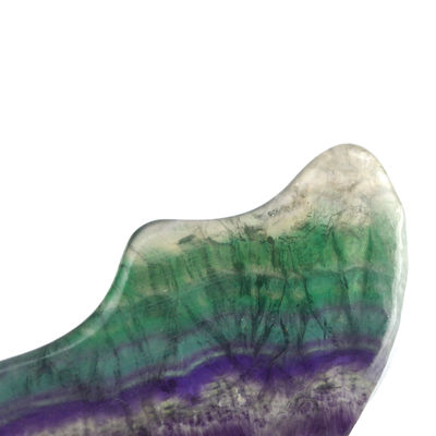 Equipo de masaje corporal Las herramientas de masaje más vendidas para el año 2024 Arco iris Fluorito Gua Sha Stone Cuidado personal de la piel y Spa Facial