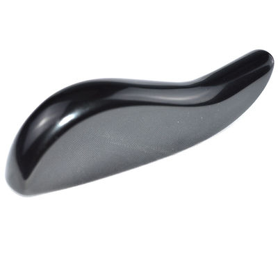 Piedra de Gua Sha Obsidiana de banda natural negra para masaje corporal y herramienta profesional de adelgazamiento facial