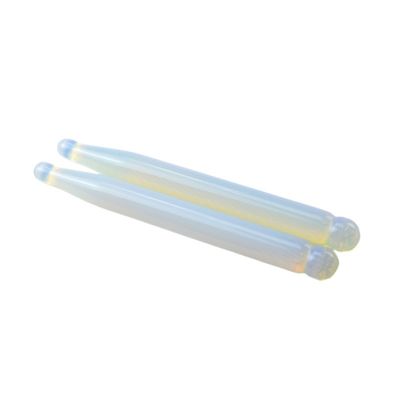 Herramientas de masaje Colorido Natural Cristal Guasha Pluma de masaje Acupuntura Terapia Herramienta para el Cuidado de la Salud del Cuerpo Terapia Gua Sha Bastón de masaje