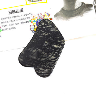 Equipo de masaje corporal 2024 Picasso Jasper Gua Sha Tabla de masaje Guasha Piedra de la piel facial Herramienta de belleza para masaje muscular