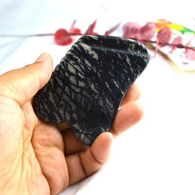 Equipo de masaje corporal 2024 Picasso Jasper Gua Sha Tabla de masaje Guasha Piedra de la piel facial Herramienta de belleza para masaje muscular