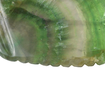 Tabla de Gua Sha Fluorito Arcoiris Natural para Masaje Corporal y Facial Pedra Cuidado de la Piel Herramienta de Masaje de Belleza Facial