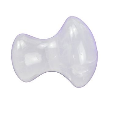 Piedra de raspado de Gua Sha en forma de hongo de cuarzo caliente y claro para masaje muscular de cuerpo completo herramienta y tratamiento facial