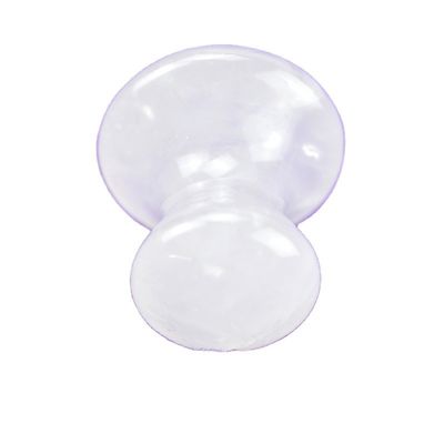 Piedra de raspado de Gua Sha en forma de hongo de cuarzo caliente y claro para masaje muscular de cuerpo completo herramienta y tratamiento facial