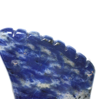 Área de masaje de cuerpo entero Área de masaje de masaje de masaje natural azul Sodalite Gua Sha para aliviar la fatiga y el cuidado de la salud en 2024