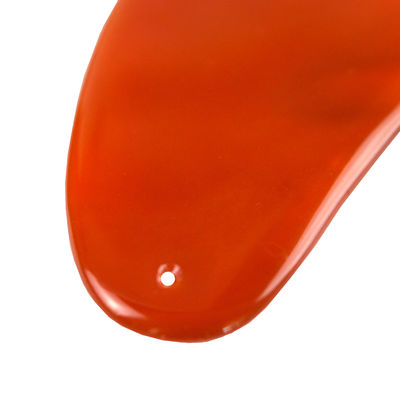 2024 Natual Carnelian Gua Sha Scraping Tabla de masaje Agata Roja Guasha Masajeador facial para cuerpo completo herramienta de spa de cristal