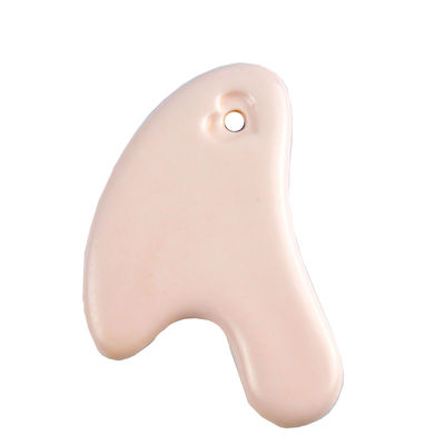 2024 Tabla de rascado de cerámica Gua Sha en forma de corazón La herramienta perfecta para masaje corporal y rejuvenecimiento facial