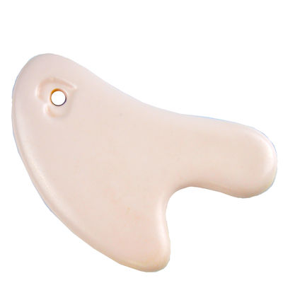 2024 Tabla de rascado de cerámica Gua Sha en forma de corazón La herramienta perfecta para masaje corporal y rejuvenecimiento facial