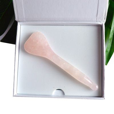 2024 Rose Quartz Acupoint Massage Guasha Stick La herramienta definitiva para revitalizar la acupresión facial y la belleza de la piel