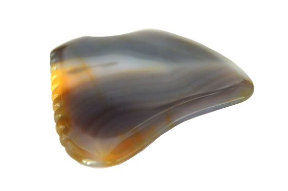 Herramientas de masaje 2024 Llegadas Agate natural Gua Sha Scraping Tabla de masaje para aliviar la fatiga y promover la belleza de la piel