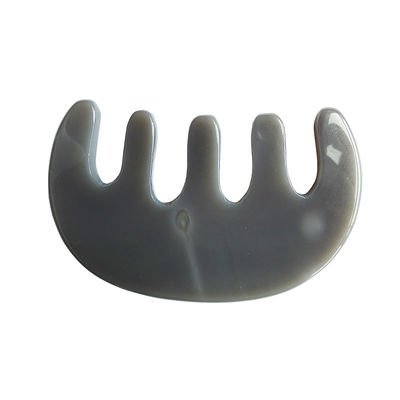 Experimenta los beneficios del peine Agate Gua Sha Perfecto para masajes de cabeza y cuidado de la belleza
