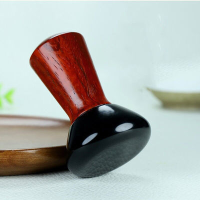 Red Pear Wood Mini Bian Piedra Ojo Cara Gua Sha Masajista Cinturón de Masaje Portátil para Piedra Natural Caliente Máquina Guasha Eléctrica