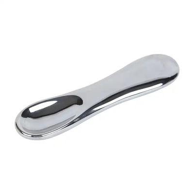 Meridianos faciales Gua Sha Herramienta para plata Función masaje y acupuntura Punto de masaje Piernas traseras Brazos Cuello Hombro