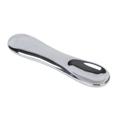Meridianos faciales Gua Sha Herramienta para plata Función masaje y acupuntura Punto de masaje Piernas traseras Brazos Cuello Hombro