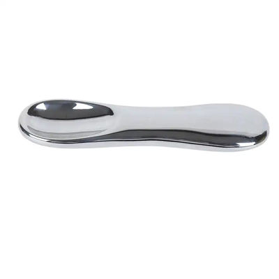 Meridianos faciales Gua Sha Herramienta para plata Función masaje y acupuntura Punto de masaje Piernas traseras Brazos Cuello Hombro