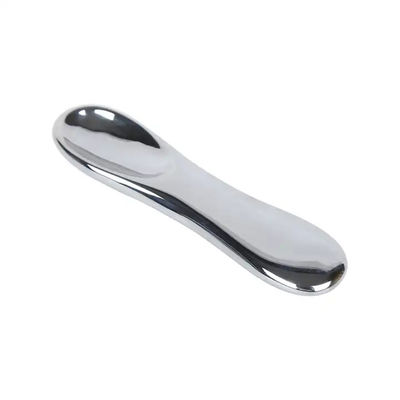 Meridianos faciales Gua Sha Herramienta para plata Función masaje y acupuntura Punto de masaje Piernas traseras Brazos Cuello Hombro