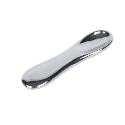 Meridianos faciales Gua Sha Herramienta para plata Función masaje y acupuntura Punto de masaje Piernas traseras Brazos Cuello Hombro