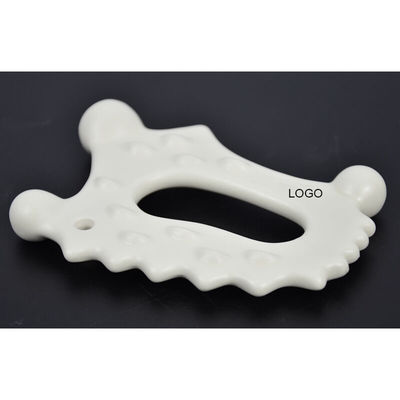 Herramienta de masaje facial 103g Tabla cerámica Gua Sha para raspaduras de cuerpo completo en el cuidado de la salud 2024