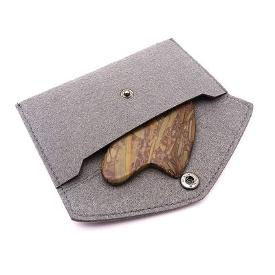 Apoyo OEM / ODM Natural Nuwa Stone Facial Gua Sha Scraping Herramienta de masaje de piel para levantamiento médico portátil y belleza