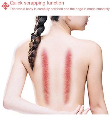 Masajeador facial de forma de mariposa Placa de masaje de Jade Guasha piedra natural Gua Sha raspador para cuello cuerpo acupuntura Spa