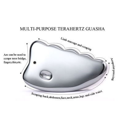 Masajeador corporal Terahertz Guasha raspador facial masaje facial herramienta de adelgazamiento belleza Gua Sha Piedra placa de energía para adelgazar