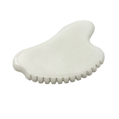 Masajeador facial portátil Gua Sha Scraper Natural Jade Stone Cuidado de la piel Masajeador para el Cuerpo Cuello espalda Belleza Salud Ojo SPA