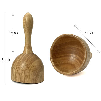 Terapia corporal Rollo muscular de madera Conjunto de 5 piezas Masajista de madera para Maderoterapia Anticelulitis Drenaje linfático Alivio del dolor