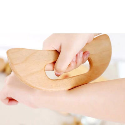 Herramienta de drenaje linfático de madera Cosmetología corporal Masajista para activar el Qi y los colaterales de dragado en la terapia de madera