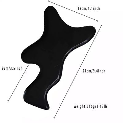 Personalizado Gran tamaño Gua Sha herramienta de masaje de piedra natural Guasha tabla para el cuerpo cuidado de la piel masaje SPA terapia de acupuntura