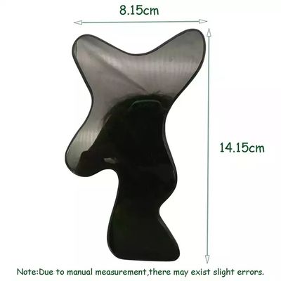 Personalizado Gran tamaño Gua Sha herramienta de masaje de piedra natural Guasha tabla para el cuerpo cuidado de la piel masaje SPA terapia de acupuntura