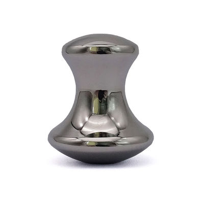 Piedra caliente de masaje con hongos de acero inoxidable Gua Sha 3.5 * 3.5 * 2.1 pulgadas Tamaño y eficacia