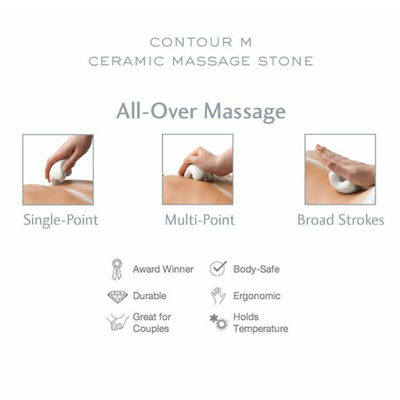 Experimenta el poder curativo tradicional de la herramienta facial de cerámica Gua Sha para relajar el cuerpo