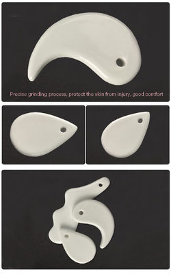 Herramienta cerámica profesional para el levantamiento de cara en V Gua Sha para masaje de línea de mandíbula y alivio de la rigidez muscular